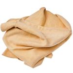 Fensterleder Natur 50x32 cm - Weich & Saugfähig für streifenfreie Reinigung v...