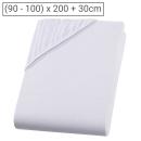 Einzelbett Qualitäts-Jersey Fixleintuch - 100% Baumwolle - Hautfreundlich & A...