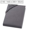 Doppelbett Qualitäts-Jersey Fixleintuch - 100% Baumwolle, Öko-Tex Standard 10...