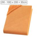 Einzelbett Qualitäts-Jersey Fixleintuch - 100% Baumwolle, Öko-Tex 100, elasti...