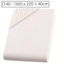 Premium Jersey Fixleintuch – Wasser-/Boxspringbett bis 160x220 cm – Öko-Tex S...