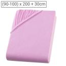 Einzelbett Jersey Fixleintuch 90x200 cm - 100% Baumwolle Öko-Tex Standard 100...