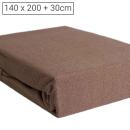 Doppelbett Luxus Frottee Fixleintuch - 140x200 cm Öko-Tex Standard 100 zertif...