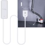 WLAN-Wassermelder mit externem Sensor, weiss, Wassersensor für Tuya oder Smar...
