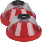 2er-Set Staubfänger für Bohrmaschinen - Staubschutz mit Fangdose & Schutzkapp...