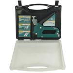 Tacker-Set mit Koffer & Klammern - Einschlagkraft einstellbar für DIY & Repar...