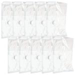Vakuum-Taschen 10er-Set - Platzsparendes Verstauen mit Staubsauger - 50x60 cm...