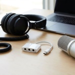 USB-C auf 3,5mm Kopfhörer Adapter - 3x Klinkenanschluss für Kopfhörer, Headse...