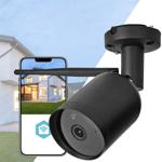 SmartLife Full HD Outdoor-Überwachungskamera, schwarz, Live-View App, IP65, N...