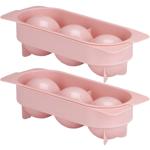 2er-Set Eiswürfelform für 3 Eiskugeln Ø 5,5cm: Für langanhaltende Kühlung, Ba...
