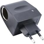 Spannungswandler, kompakt u. praktisch, 230V auf 12V, 1000mA / 12 Watt, schwa...