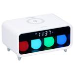 2in1 LED-Wecker mit Qi-Ladestation & sanftem Nachtlicht: Ihr perfekter Start ...