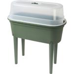 Anzuchttisch mit Lüftungsschieber, grün, 77 x 38 x 84 cm: optimale Keimung & ...