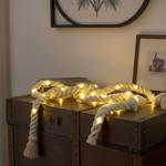 Stimmungsvolle LED-Seil-Lichterkette, warmweiss, 5m: Flexible Beleuchtung für...