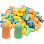 Hocheffektive Gehörschutz-Ohrstöpsel, 100 Stück, mehrfarbig, SNR 33 dB, hoher...