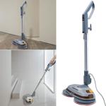 Robuste tiefenreinigende Fussboden-Poliermaschine, Teleskop-Griff, Mikrofaser...