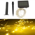 Dekorativer Solar Lichterdraht, 100 LEDs, 5 Meter – Stimmungsvolle LED Lichte...