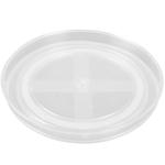 Kühlschrank-Drehteller Ø 24 cm - Transparenter Organizer für optimale Organis...