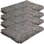 4er-Set Robustes Malervlies 3x1m – Strapazierfähiges Abdeckvlies, schützt Böd...