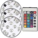3er-Set LED-Pool-Lampen - Unterwasserbeleuchtung für Pools, Badewannen & Teic...