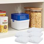 Leistungsstarker Luftentfeuchter (1,8L) + 5 Granulat Nachfüllpacks – Ideal fü...