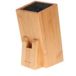 Messerblock Bambus - für alle Küchenmesser bis 8 Zoll - schont Klingen, immer...