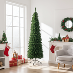 Künstlicher Weihnachtsbaum 180cm dunkelgrün - Ideal für jede Wohnung & Büro -...