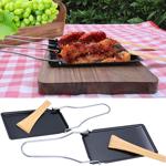 2er-Set Grillpfännchen für Raclette & BBQ – Antihaftbeschichtete Pfännchen mi...