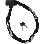 Kettenschloss 1m - Robuster Schlosskörper 6mm Stärke - Extrasicher für Fahrra...