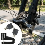 Bremsscheibenschloss inkl. Halterung - Diebstahlsicherung für Motorrad, Fahrr...