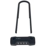 Bügelschloss extra-lang 75x20 cm - Diebstahlsicherung für Velo & Motorrad mit...