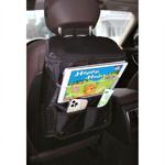 Vielseitiger Autositz-Organizer mit integrierter Kühltasche, schwarz – Rücksi...