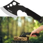 Multifunktions-Handbeil, 23,5 cm, mit Holster und Gürtelhalterung, Paracord G...