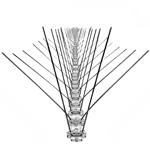 Taubenabwehr Spikes - Tierfreundlicher Vogelschreck für Dach & Balkon - 2,5m ...