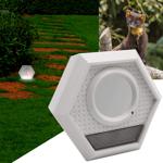 XL Ultraschall Tiervertreiber mit Blitz: 200m² Schutz, Akku & IP45 - Effektiv...