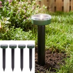 4er-Set Solar-Maulwurfvertreiber-Schreck - Vertreibt Maulwürfe & Wühlmäuse ch...