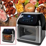 9-in-1 Air Fryer, 12L Heissluftfritteuse, Frittieren, Trocknen, Ofen mit Dreh...