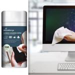 Bildschirm-Reinigungstücher 100 Stück in Spenderbox - Für Fernseher, Laptops,...