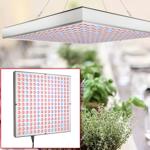 Professionelle Pflanzen-Wachstumslampe mit 225 LEDs - 250 Lumen, 300x300x35mm...