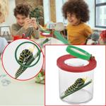 Becherlupe - Insektenbox & Naturbox mit Lupe Ø 9 cm - Ideal für Kinder & klei...