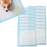 180 Welpenunterlagen, 60x60 cm, Super absorbierend: auslaufsicher, weiß-blau,...