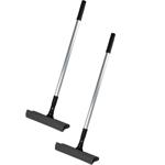 2er-Set Teleskop-Fensterreiniger mit Abzieher (ausziehbar bis 90 cm): Streife...