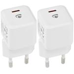 2er-Set USB C Schnellladegerät mit Smart IC Technologie – Schnelles & effizie...