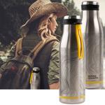 2er-Set Thermosflasche aus Edelstahl, 500 ml, Schraubverschluss, auslaufsiche...