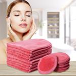 Kosmetiktücher 10er Set oval & Kosmetikpads 10er Set rund - Abschminken & Rei...