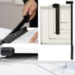 Präzise Papier-Schneidemaschine für DIN A4, Fotos, Visitenkarten. Exakte Schn...