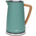 Edler Design-Wasserkocher in Mintgrün - 1.7 Liter, 2200 Watt, Edelstahl mit S...