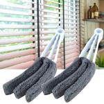 2er-Set Jalousien- und Lamellen-Reiniger - Flexibel, 3 Reinigungsflächen für ...