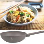 Design Wokpfanne, 28cm, taupe: Antihaft, robust & stilvoll kochen, für gesund...