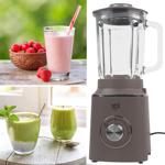 Design-Standmixer mit Glasbehälter, trendiges taupe, 1,5L - starke 1000W, Ede...